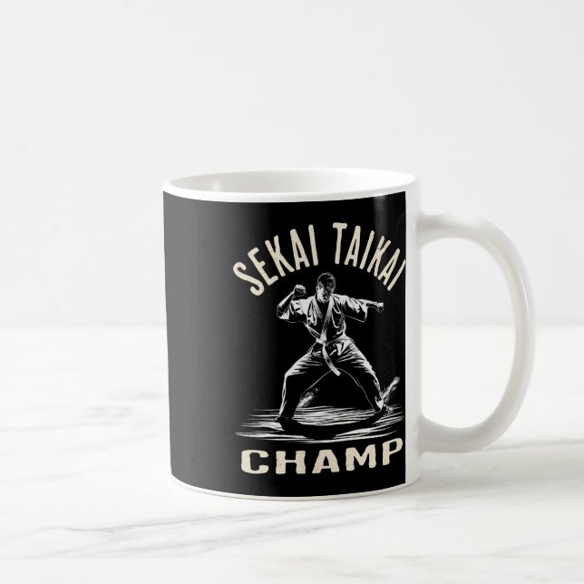 Mug Arts martiaux Karate Fan - Design artistique dynam (Droite)