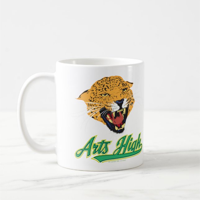 Mug Arts personnalisables exclusifs Design lycée (Gauche)