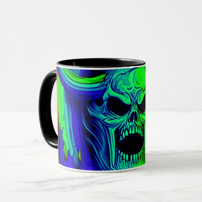 Mug Artsy Skull (Devant gauche)