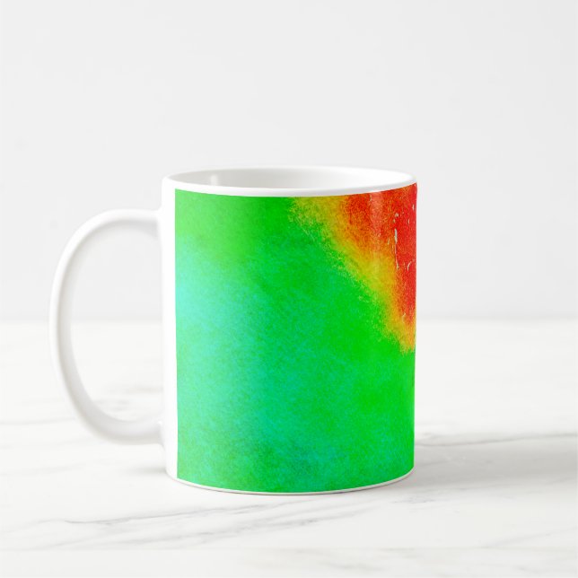 Mug artwork Abstrait de texture riche. Modules créatif (Gauche)