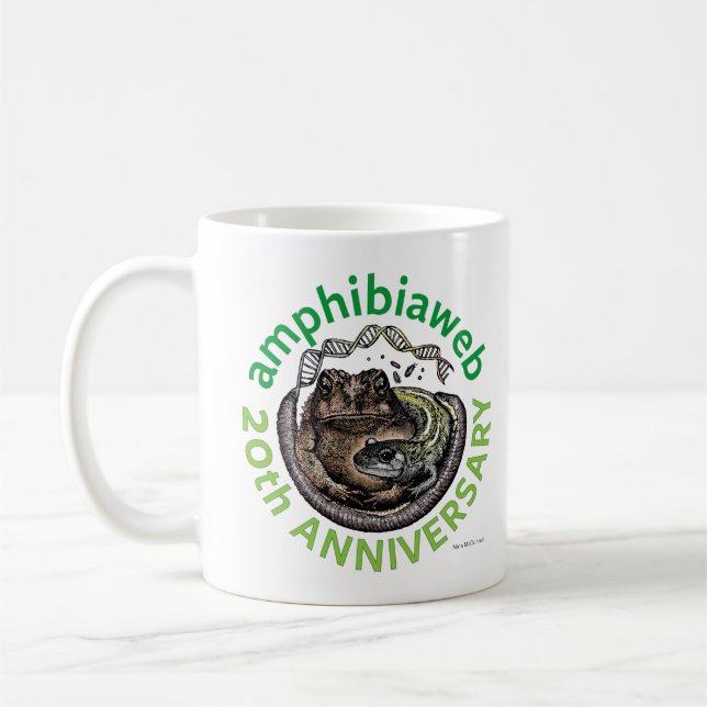 Mug #ArtYourAmphibian2020 - Nina McDonnell (Gauche)
