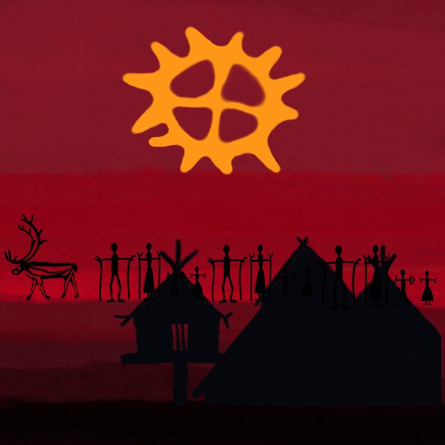 Mug Arvidsjaur mugg med samiskt mönster (Créateur téléchargé)