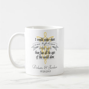 Mug Arwen "Une Vie Avec Vous" Citation Avec Bannière