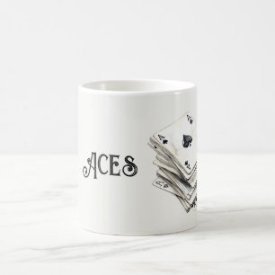 Mug As de jeu de cartes