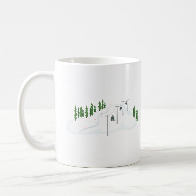Mug Ascenseur de ski (Gauche)