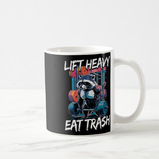 Mug Ascenseur Lourd Manger Trash Poids Bodybuilding Gy (Droite)