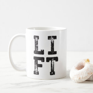 Mug ASCENSEUR - Salle de sport, entraînement, soulèvem