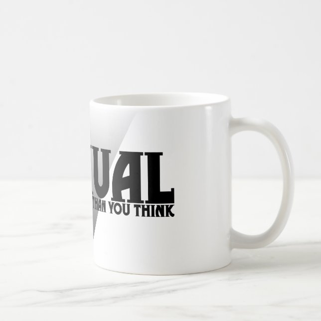 Mug Asexuel : Il y a plus de nous que vous pensez (Droite)