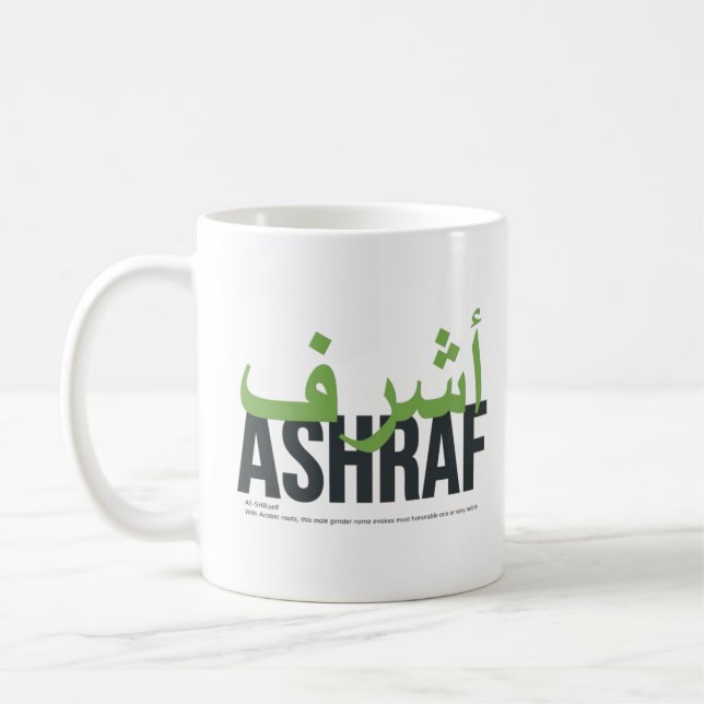 Mug Ashraf Nom Pronononciation et signification (Gauche)