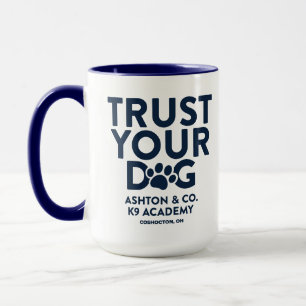 Mug Ashton & Co. K9 Academy Faites confiance à votre c