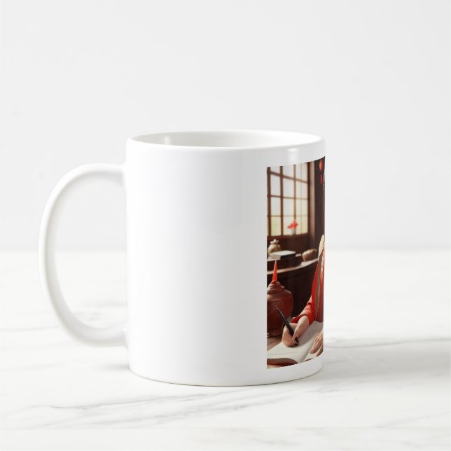 Mug (Asian Girl IV) Classic Mug, 11 oz (Gauche)