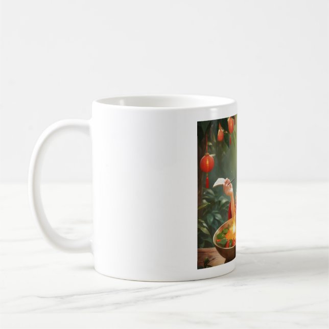 Mug (Asian Girl VI) Classic Mug, 11 oz (Gauche)