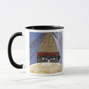 Mug Asie, Népal, Katmandou. Stupa de Bouddhanath. 2