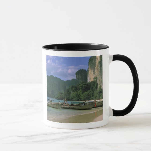 Mug Asie, Thaïlande, Krabi. Plage de West Railay, (Droite)