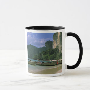 Mug Asie, Thaïlande, Krabi. West Railay Beach,
