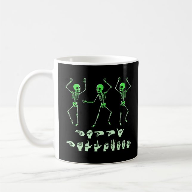 Mug ASL Halloween Joyeux I - Saison Éffrayante (Gauche)