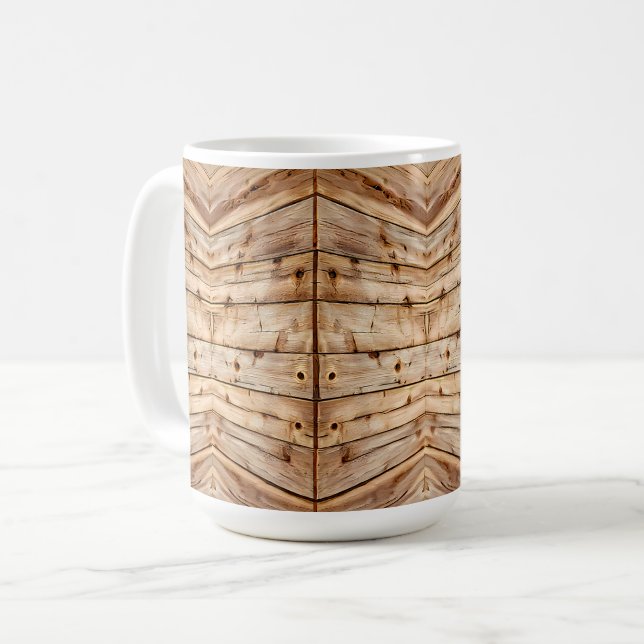 Mug Aspect Bois (Devant gauche)
