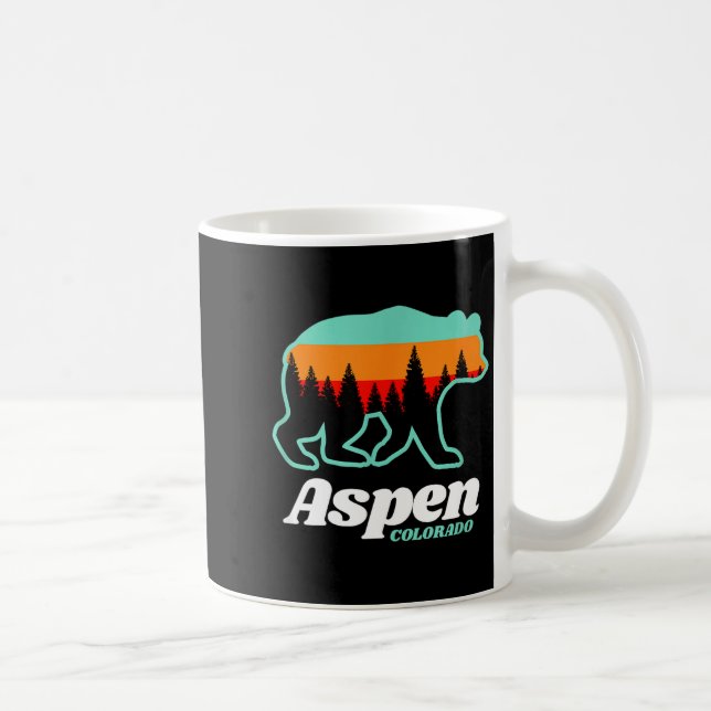 Mug Aspen colorado ski bear  (Droite)