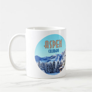 Mug Aspen Colorado Station de ski Montagnes