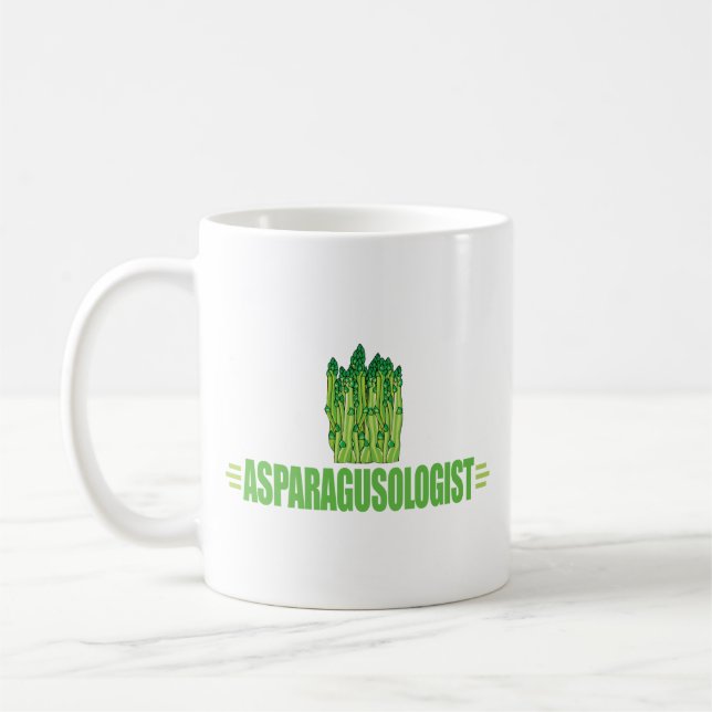 Mug Asperge drôle (Gauche)
