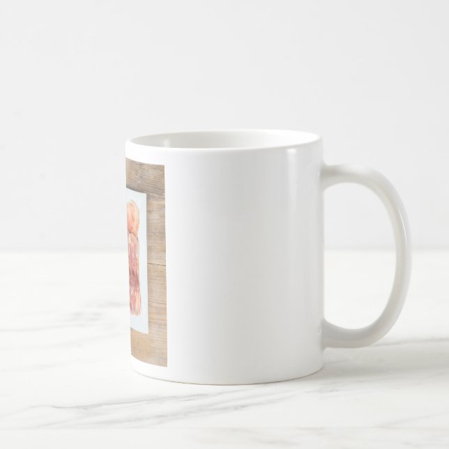 Mug Asperges vertes au jambon et aux fraises (Droite)