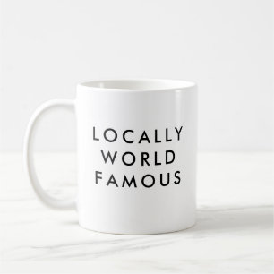 Mug Aspiration amusante Minimaliste moderne plaque sig