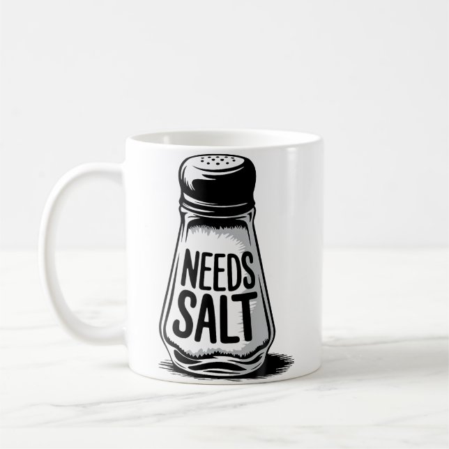 Mug Assaisonnement sel poivre sel de cuisson épice (Gauche)