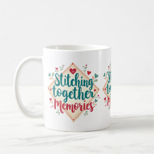 Mug Assembler les souvenirs - Art de broderie
