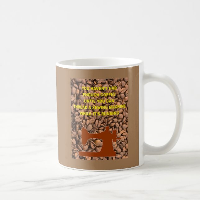 MUG ASSEZ DE CAFÉ (Droite)