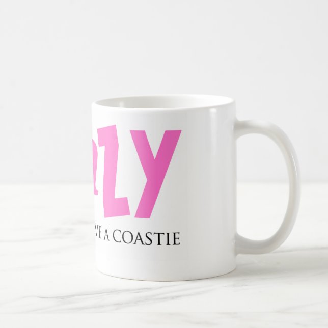 Mug Assez fou pour aimer un Coastie (Droite)