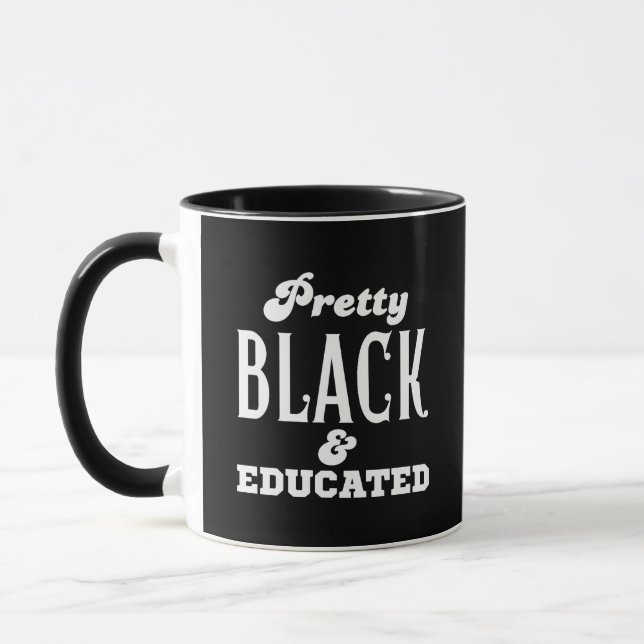 Mug Assez noire et éduquée (Gauche)