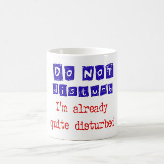 Mug assez perturbé