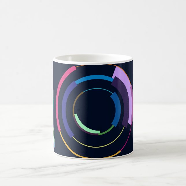 Mug Assiette vide cuillère fourchette (Centre)