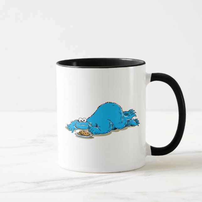 Mug Assiette vintage Monster Cookie de biscuits (Droite)