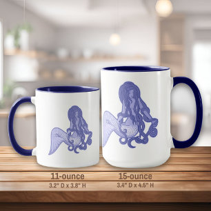 Mug Assis Mermaid bleu