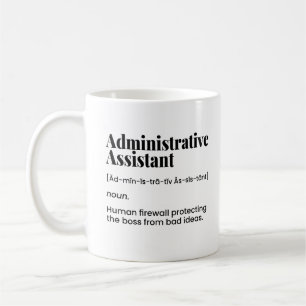 Mug Assistant administratif, administrateur de bureau