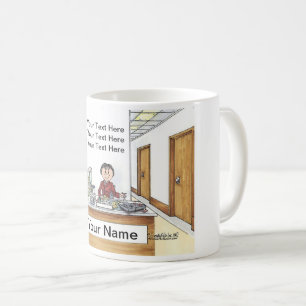 Mug Assistant administratif, Femme