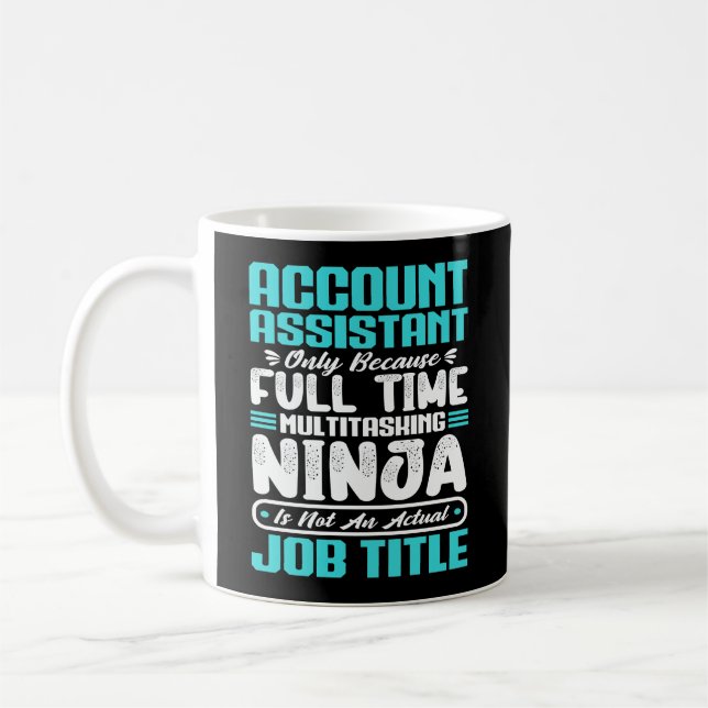 Mug Assistant de compte Titre du poste Compétences pro (Gauche)