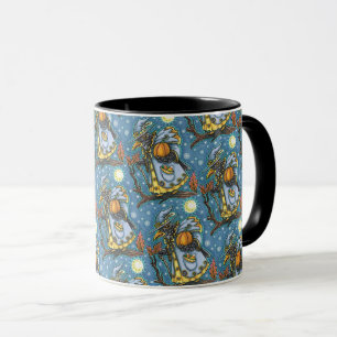MUG ASSISTANT HALLOWEEN EVE BLACKBIRD, HALLOWEEN RAVEN