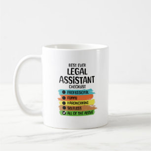 Mug Assistant juridique Secrétaire Parégal Bureau du d