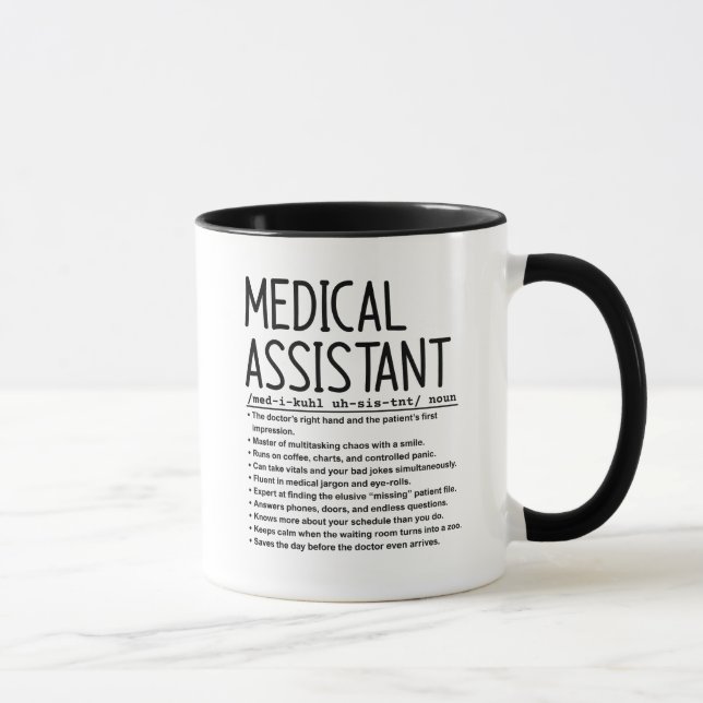 Mug Assistant médical (Droite)