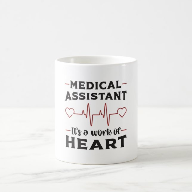 Mug Assistant Médicale Médecine cardiaque (Centre)