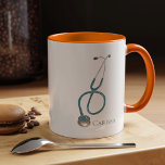 Mug Assistant Médicale Stethoscope Docteurs sur mesure<br><div class="desc">Nos assistants médicaux sont d'une grande aide quand nous en avons le plus besoin et cette tasse de café est un grand cadeau parce que qui ne veut pas une tasse cool de joe ou de chocolat chaud par jour froid. Customisez le nom en cliquant sur le bouton "Personnalisez" et...</div>