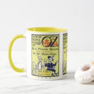 Mug Assistant vintage de Oz livre couverture Art, page