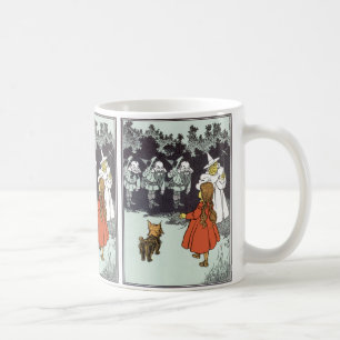 Mug Assistant vintage d'Oz Dorothy Toto Glinda Munchki