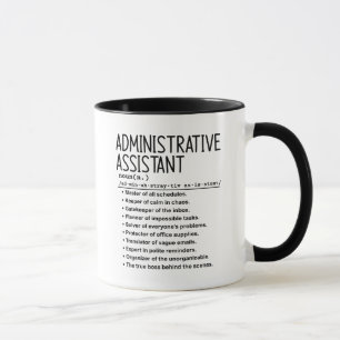 Mug Assistante administrative