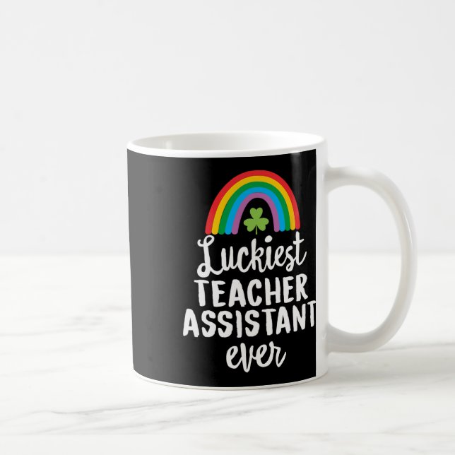 Mug Assistante Enseignante la Plus Chanceuse Ever St P (Droite)