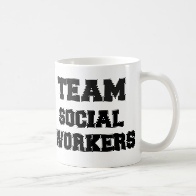 Mug Assistants sociaux d'équipe (Droite)