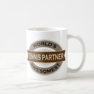 Mug Associé de tennis d'Awesomest des mondes