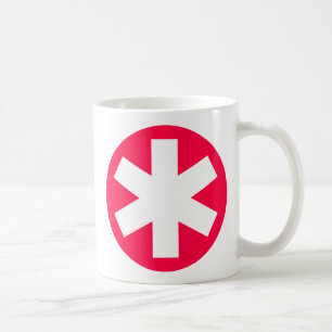 Mug Asterisk - Rouge Crimson